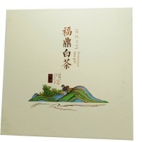 Чай Lao Bai Cha Pu'er Tea - Выдержанный белый чай из Фудина, Лао Бай Ча в подарочной упаковке, 2013 год, 350гр.