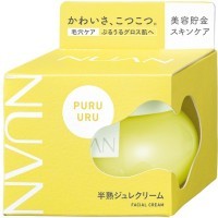 KRACIE Puruuru Hanjuku Jelly  Cream - Крем-желе для ухода за кожей лица с экстрактом Белого Клевера, 80гр.