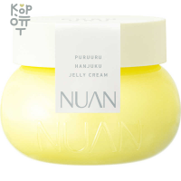 KRACIE Puruuru Hanjuku Jelly  Cream - Крем-желе для ухода за кожей лица с экстрактом Белого Клевера, 80гр.