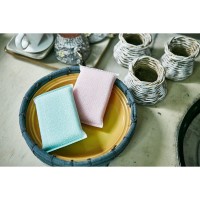 SB CLEAN&CLEAR - Губка для мытья посуды №054 Crystal - 13,5см*8см*2см., мягкая
