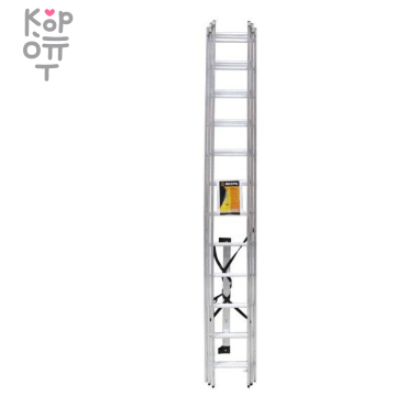 Алюминиевая трёхсекционная лестница Вихрь ЛА 3х12 — Корейские товары для всей семьи(КорОпт)