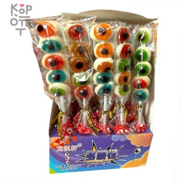 Мармелад Xiaozui dudu Глаза монстра на палочке &mdash; Корейские товары для всей семьи(КорОпт)