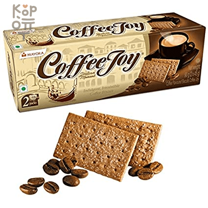 Mayora Coffee Joy coffee biscuits - Печенье кофейное "Радость" 90гр., купить с доставкой на дом фото 1 — Корейские товары для всей семьи(КорОпт)