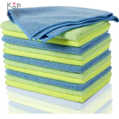 No brend Happy Home Micro Fiber - Салфетки из микрофибры, 4шт. — Корейские товары для всей семьи(КорОпт)