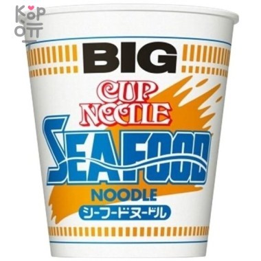 Nissin Cup Noodle Seafood - Лапша сублимированная с морепродуктами &mdash; Корейские товары для всей семьи(КорОпт)