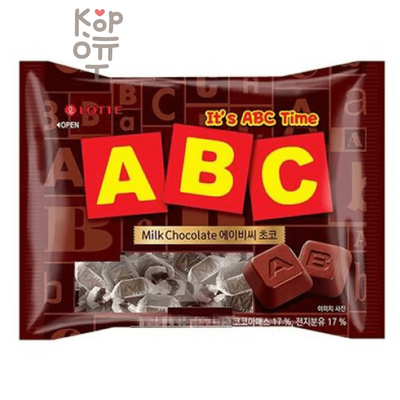 Lotte ABC Milk Chocolate - Молочный шоколад