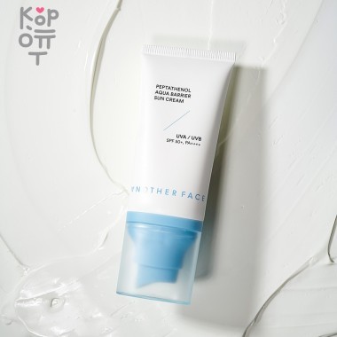 ANOTHER Face Panthenol Aqua Barrier Sun Cream - Лёгкий солнцезащитный крем с Пантенолом SPF50 PA++++ 50мл.  &mdash; Корейские товары для всей семьи(КорОпт)