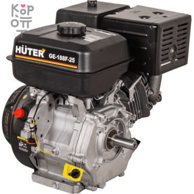 HUTER - Двигатель бензиновый GE-188F-25. — Корейские товары для всей семьи(КорОпт)