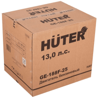 HUTER - Двигатель бензиновый GE-188F-25.