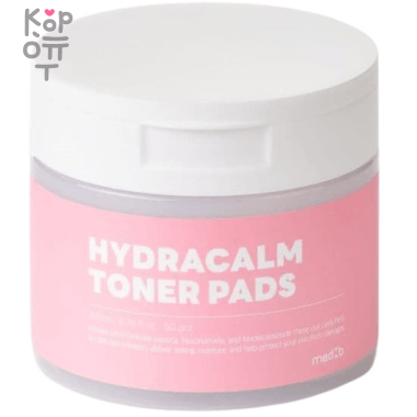 Med B MD:1 Hydracalm Toner Pads - Тонизирующие подушечки c Центеллой Азиатской 60шт. — Корейские товары для всей семьи(КорОпт)