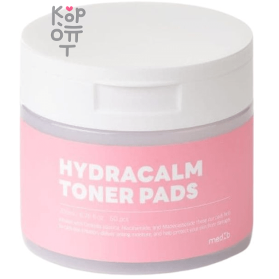 Med B MD:1 Hydracalm Toner Pads - Тонизирующие подушечки c Центеллой Азиатской 60шт.