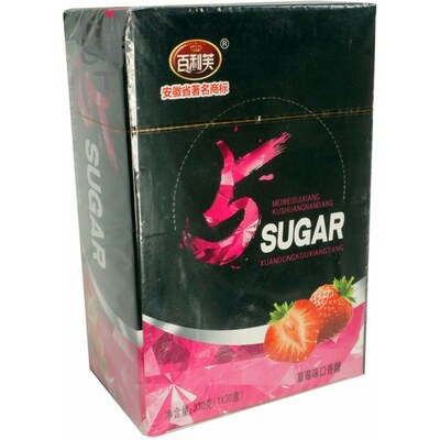 Жевательная резинка мечты 5Sugar со вкусом Клубники 11гр.