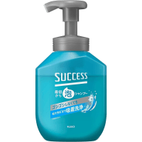 KAO Success Foam Shampoo - Слабокислотный мужской шампунь-пенка Лёгкое мытьё 2в1 400мл.