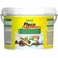 TetraPleco Veggie Wafers корм-пластинки с добавлением цуккини для донных рыб