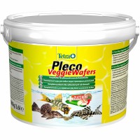 TetraPleco Veggie Wafers корм-пластинки с добавлением цуккини для донных рыб