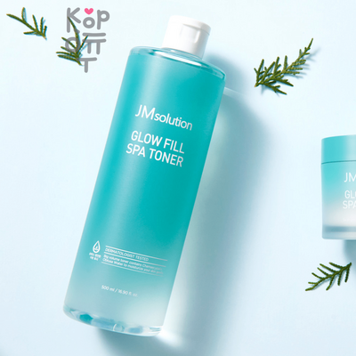 JMsolution  Glow Fill Spa Toner - Увлажняющий Спа-Тонер с кипарисовой водой 500мл.