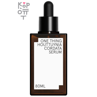 ONE THING Houttuynia Cordata Serum - Восстанавливающая сыворотка для лица с Хуттуинии Сердцевидной 80мл.