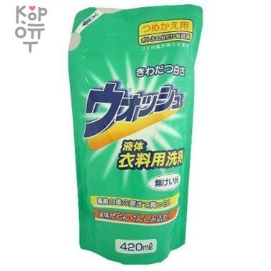 Nagara Wash liquid laundry detergent - Гель для стирки "Сияющая белизна", 420мл. &mdash; Корейские товары для всей семьи(КорОпт)