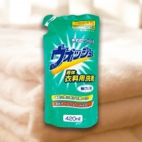 Nagara Wash liquid laundry detergent - Гель для стирки "Сияющая белизна", 420мл.