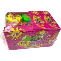 Жевательная резинка Baby Bubble Rolls с фруктовыми вкусами(арбуз, клубника, апельсин и виноград) в форме Ленты