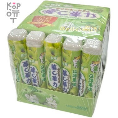 Драже Холодок Delicious - Райский сад со вкусом ледяного Яблока &mdash; Корейские товары для всей семьи(КорОпт)