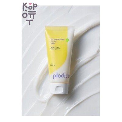 Plodica Let Me Soothing Creamy Mask - Маска для лица успокаивающая с экстрактом лотоса, 120 мл