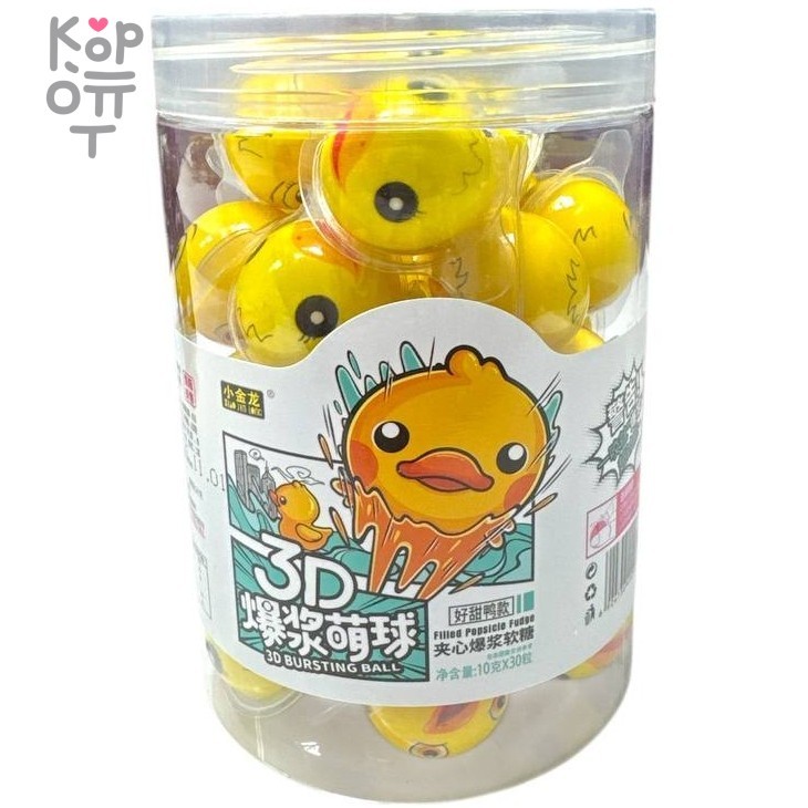 Мармелад жевательный 3D Уточки, 10гр., купить с доставкой на дом фото 1 &mdash; Корейские товары для всей семьи(КорОпт)