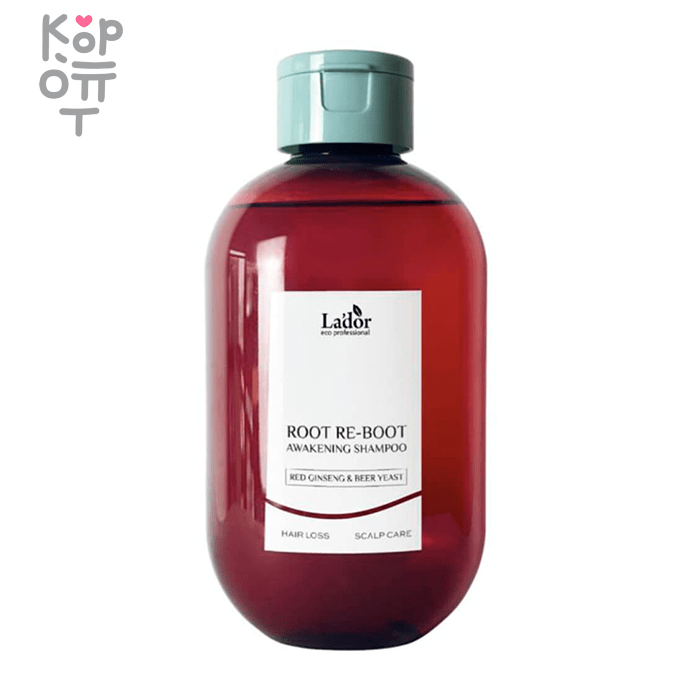 Lador  Root Re-Boot Awakening Shampoo - Питательный увлажняющий шампунь для волос 300мл. Шампунь Lador Root Re-Boot Awakening Shampoo — линейка с выбором вариантов: чайное дерево, центелла и женьшень. В КорОпт можно подобрать свежие приходы азиатской косметики с хорошим остаточным сроком годности и собрать заявку по средствам регулярного ухода.