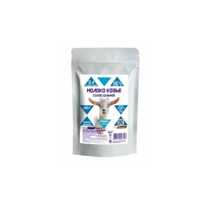 EVERYDAY — Молоко сухое цельное Функциональная EDA EVERYDAY козье 26% дой-пак 300г1/4
