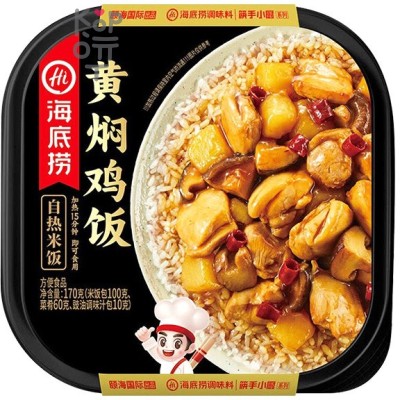 Саморазогревающийся рис Haidilao с тушеной курицей, 170гр.