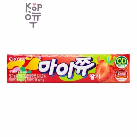 Crown My Chew Strawberry - Жевательные конфеты со вкусом Клубники