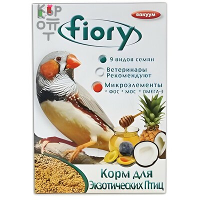 FIORY корм для экзотических птиц Esotici 400гр.