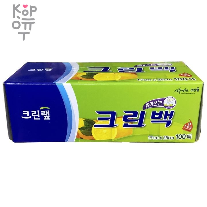 Clean Wrap - Пакеты фасовочные в коробке с системой Просто достань, размер XS 17см.*25см. 300шт., купить с доставкой на дом фото 1 &mdash; Корейские товары для всей семьи(КорОпт)