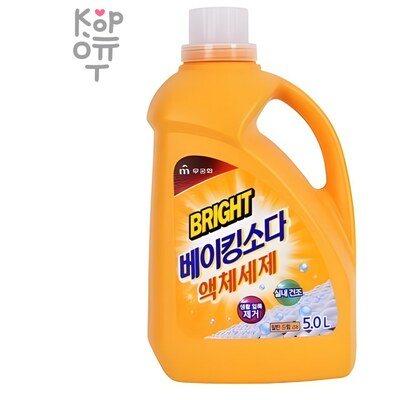 Mukunghwa Bright Baking Soda Liquid Detergent - Жидкое средство для стирки с ферментами и содой 5л. 