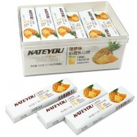 Конфеты жевательные Kateyou молочный коктейль со вкусом Ананаса