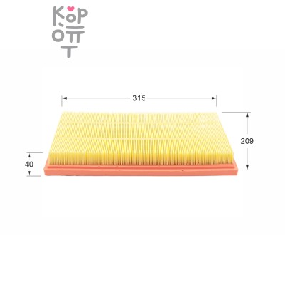 LIVCAR AIR FILTER LCQ0045A / Воздушный фильтр