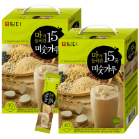 DAMTUH 15 Grain Wheat Flour with Hemp Чай Смесь 15 видов зерновых и ямса, 20 г × 12 саше