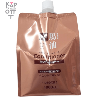 Kumano CosmeStation Horse Oil Conditioner -  Кондиционер для волос с лошадиным жиром 1л. &mdash; Корейские товары для всей семьи(КорОпт)