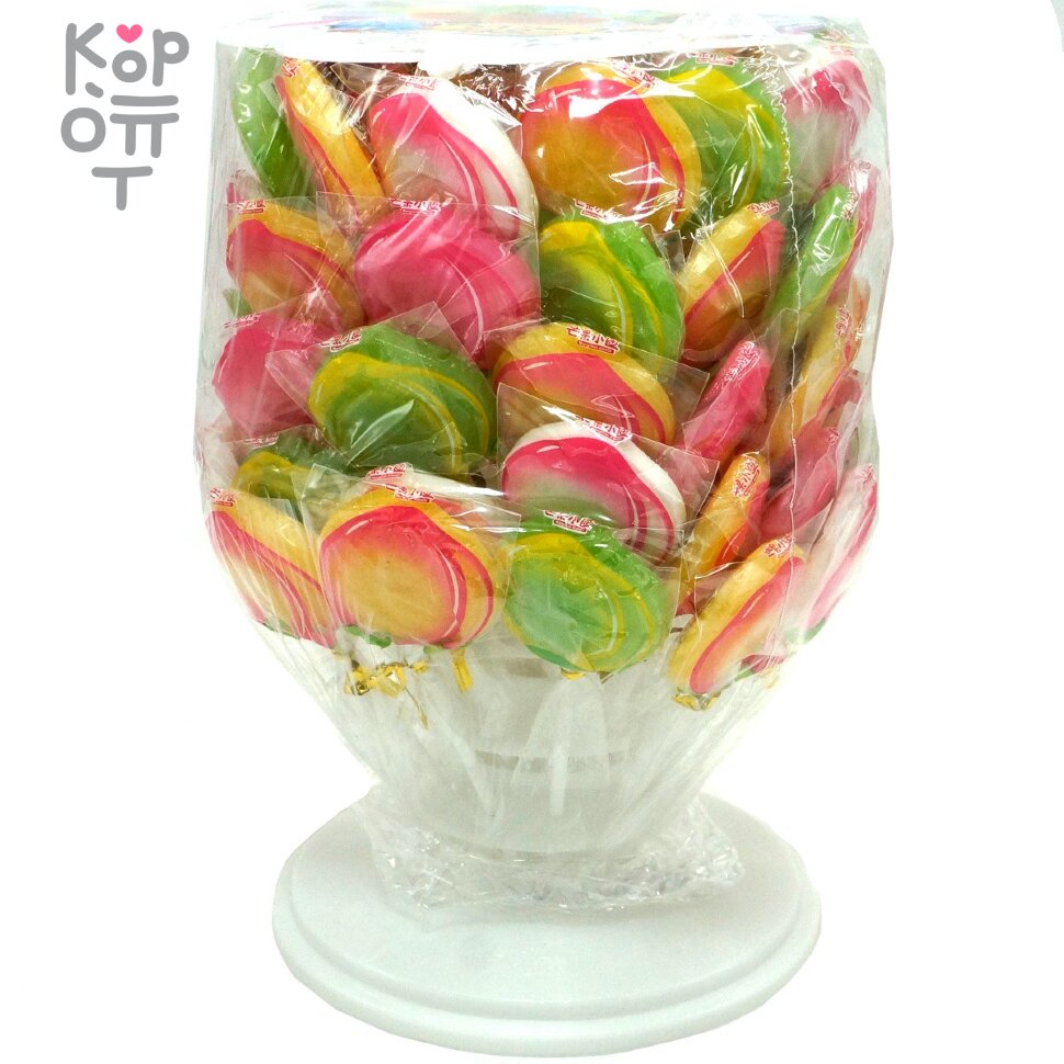 Леденец на палочке MangGuo Fruit's three - Фруктовое дерево, купить с доставкой на дом фото 1 — Корейские товары для всей семьи(КорОпт)