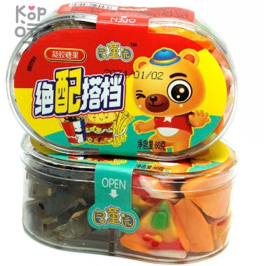 Мармелад Delicious со вкусом фруктов, Мишаня — Корейские товары для всей семьи(КорОпт)