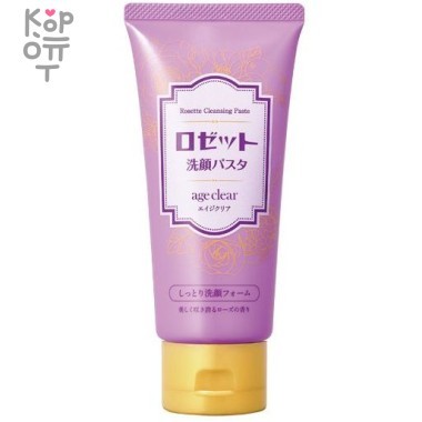 ROSETTE Age Clear Пенка для умывания для сухой кожи с мембраной яичной скорлупы, с ароматом розы, 120гр. — Корейские товары для всей семьи(КорОпт)