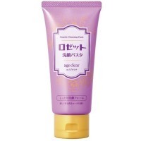 ROSETTE Age Clear Пенка для умывания для сухой кожи с мембраной яичной скорлупы, с ароматом розы, 120гр.