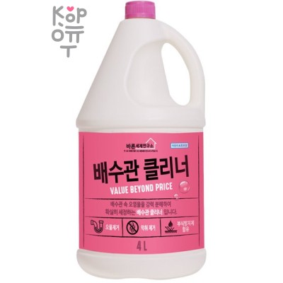 Mukunghwa Good Detergent Laboratory - Средство для прочистки труб 4л.