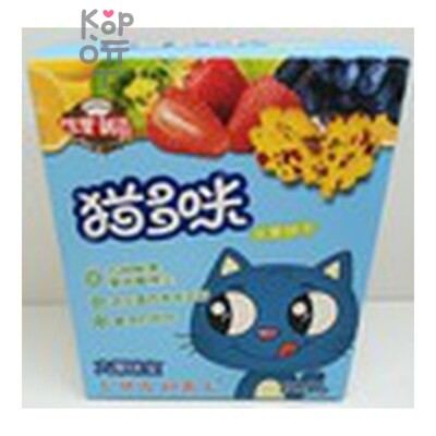 Вэйбао — Печенье «Котики» с 9 фруктами, 80 г