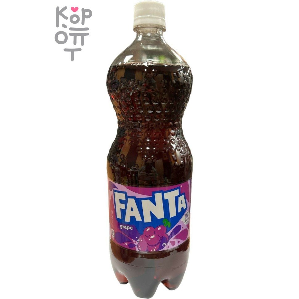 Напиток безалкогольный газированный с виноградом Fanta Grape, 1500мл.