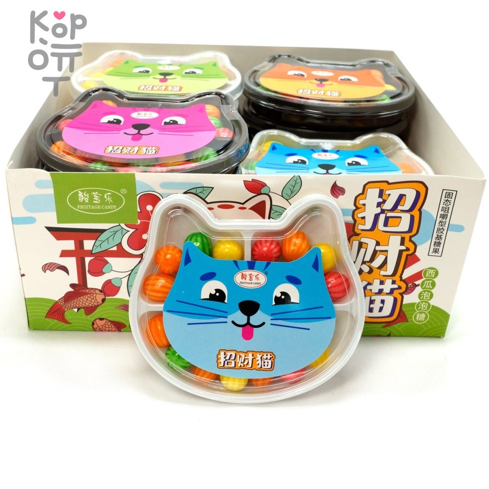 Жевательная резинка Lucky Cat, Фруктовый микс