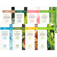 Lamelin Calming Moisture Mask Pack - Увлажняющая, успокаивающая тканевая маска для лица 23гр. 