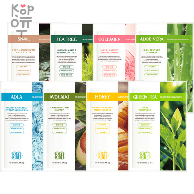 Lamelin Calming Moisture Mask Pack - Увлажняющая, успокаивающая тканевая маска для лица 23гр.  &mdash; Корейские товары для всей семьи(КорОпт)
