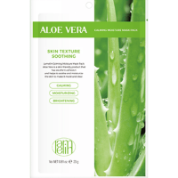 Lamelin Calming Moisture Mask Pack Green Tea - Успокаивающая тканевая маска с экстрактом зеленого чая 23 г