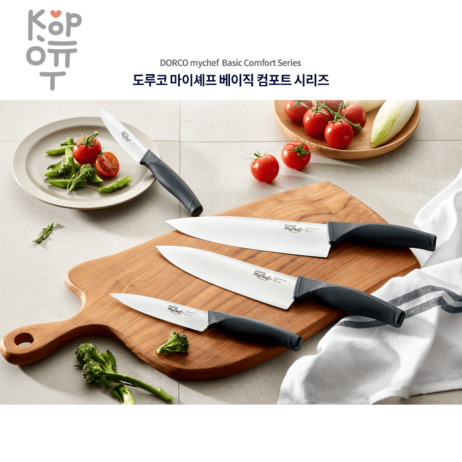 Кухонный нож Dorco My Chef Basic Comfort, купить с доставкой на дом фото 1 — Корейские товары для всей семьи(КорОпт)
